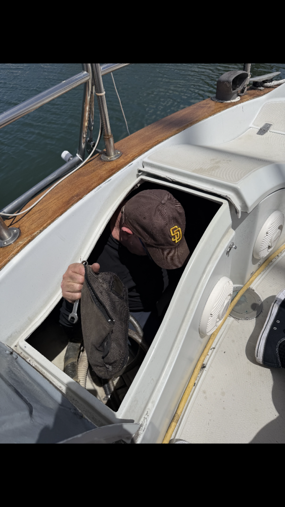Marine engine maintenance